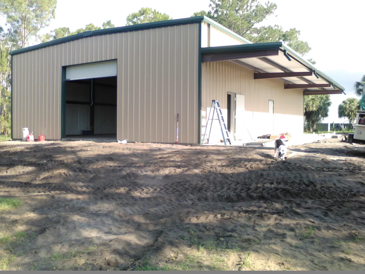 Custom Garage & Lean-to